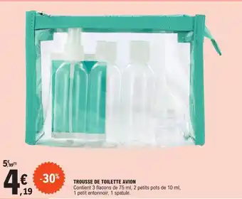 E.Leclerc TROUSSE DE TOILETTE AVION offre