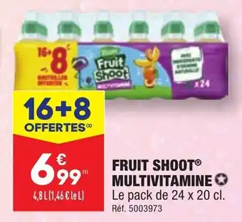 ALDI FRUIT SHOOTⓇ MULTIVITAMINE offre