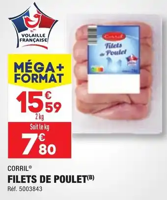 ALDI FILETS DE POULET(B) offre