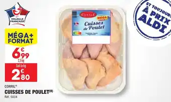 ALDI CUISSES DE POULET(B) offre
