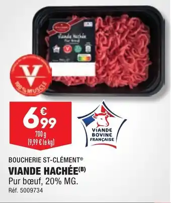 ALDI VIANDE HACHÉE(B) offre