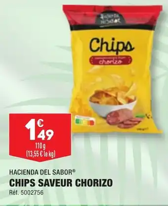 ALDI CHIPS SAVEUR CHORIZO offre