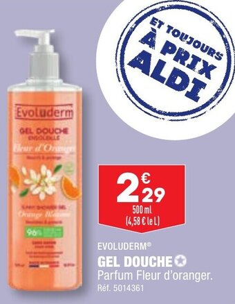 ALDI GEL DOUCHE offre