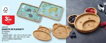 ALDI ASSIETTE OU PLATEAU offre