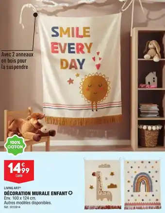 ALDI DÉCORATION MURALE ENFANT offre