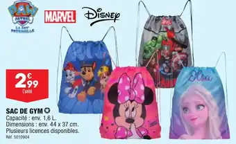 ALDI SAC DE GYM offre