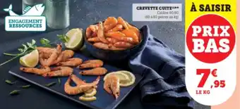 Hyper U CREVETTE CUITE offre