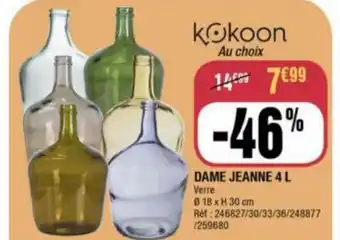 DAME JEANNE 4 L