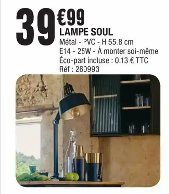 La Foir'Fouille LAMPE SOUL offre