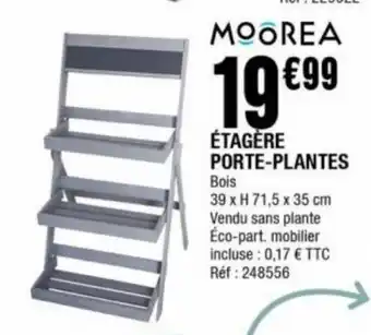 La Foir'Fouille ÉTAGÈRE PORTE-PLANTES offre