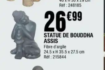 La Foir'Fouille STATUE DE BOUDDHA ASSIS offre