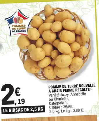 E.Leclerc POMMES DE TERRE DE FRANCE offre