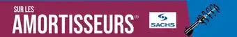 Sachs tva offerte sur les amortisseurs sachs