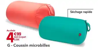 Gifi Coussin microbilles offre