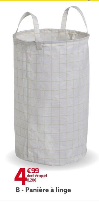 Gifi Panière à linge offre