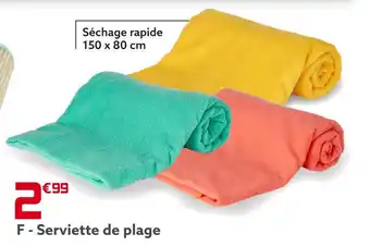 Gifi Serviette de plage offre