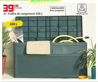 Gifi Coffre de rangement 320 l offre