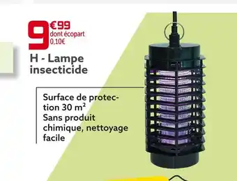 Lampe insecticide