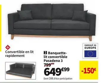 Conforama Banquettelit convertible convertible 3 offre