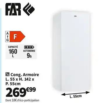 Conforama Far cong. armoire cv1621w offre