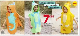 Gifi Poncho de bain enfant offre