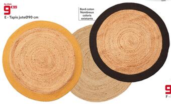 Gifi Tapis jute offre