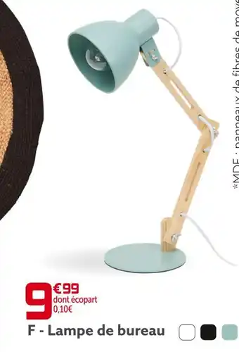 Gifi Lampe de bureau offre