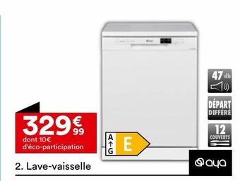 BUT Lave-vaisselle offre