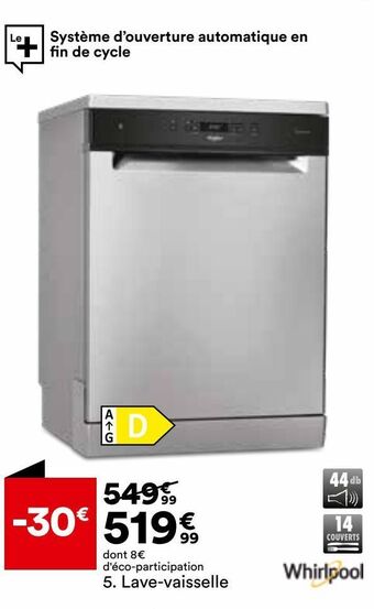 BUT Lave-vaisselle offre