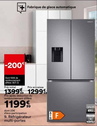 BUT Réfrigérateur multi-portes offre