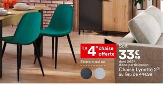 BUT Chaise lynette offre