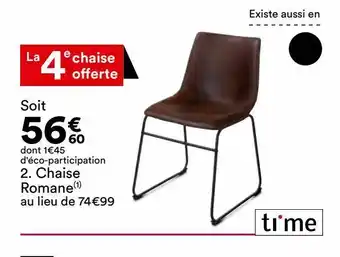 BUT Chaise romane offre