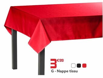 Gifi Nappe tissu offre