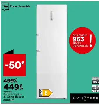 BUT Congélateur armoire offre