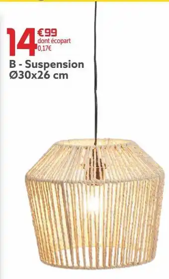Gifi Suspension ø 30x26cm offre
