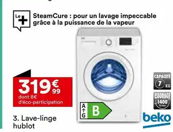BUT Lave-linge hublot offre