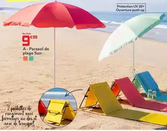 Gifi Parasol de plage sun offre