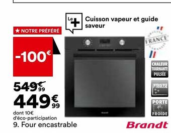 BUT Four encastrable offre