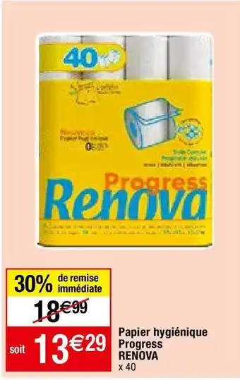 Migros Papier toilette renova offre