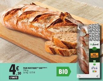 E.Leclerc PAIN RUSTIQUE(¹0) BIO(7X(9)(11) offre