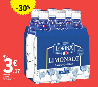E.Leclerc LIMONADE "LORINA" offre