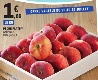 E.Leclerc PÊCHE PLATE(¹) offre