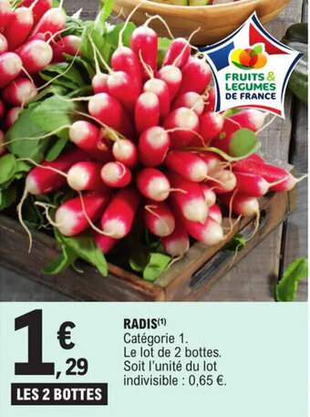 E.Leclerc RADIS(¹) offre