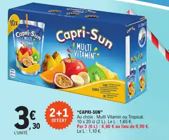 E.Leclerc "CAPRI-SUN" offre