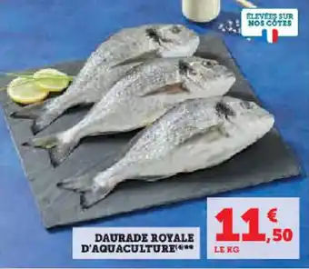 Super U DAURADE ROYALE D'AQUACULTURE**** offre