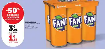 Super U FANTA ORANGE offre