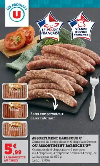 Hyper U ASSORTIMENT BARBECUE U offre