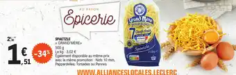E.Leclerc SPAETZLE offre
