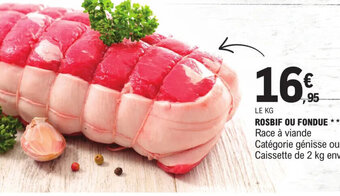 ROSBIF OU FONDUE *** Race à viande