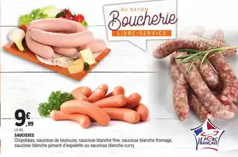 E.Leclerc SAUCISSES offre